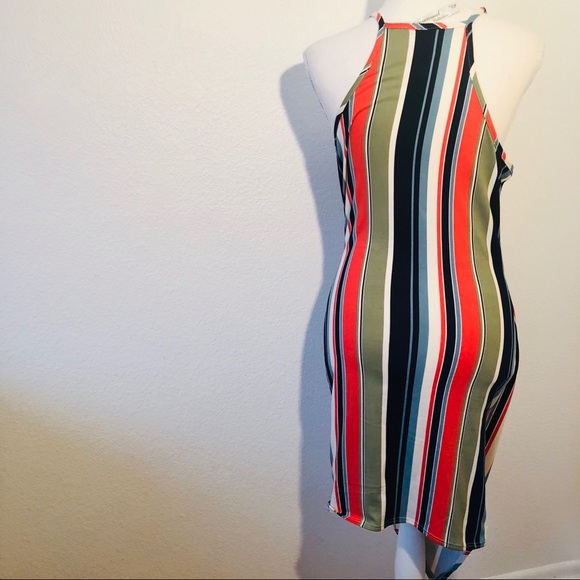 👗 Multicolored high low dress!👗 - Picture 2 of 5